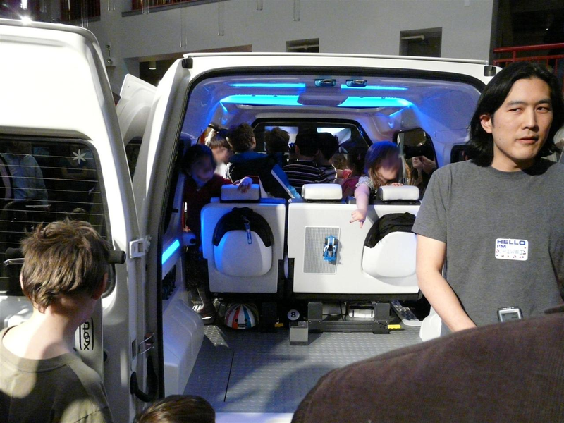 Illustration for article titled Ford Transit Connect Family One Concept: You Know... For Kids!